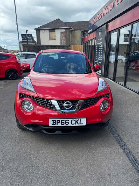 Nissan Juke 1.6 Visia Euro 6 BP66CKL Red #6