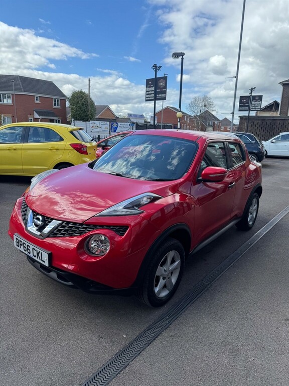 Nissan Juke 1.6 Visia Euro 6 BP66CKL Red #5