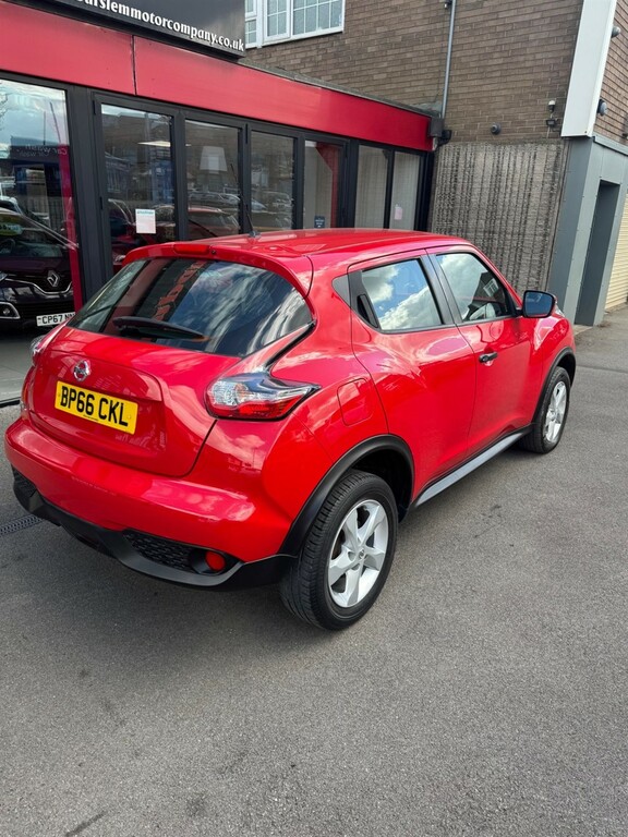 Nissan Juke 1.6 Visia Euro 6 BP66CKL Red #2