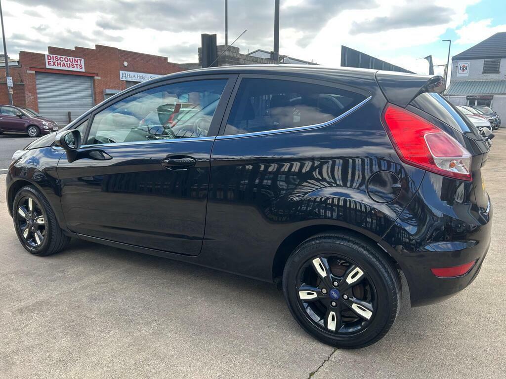 Ford Fiesta 1.25 Zetec Black Edition Euro 6 SJ16GTN Black #4