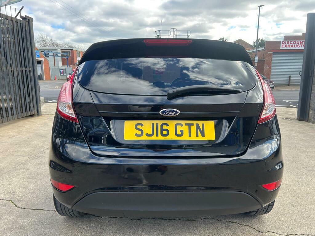 Ford Fiesta 1.25 Zetec Black Edition Euro 6 SJ16GTN Black #5