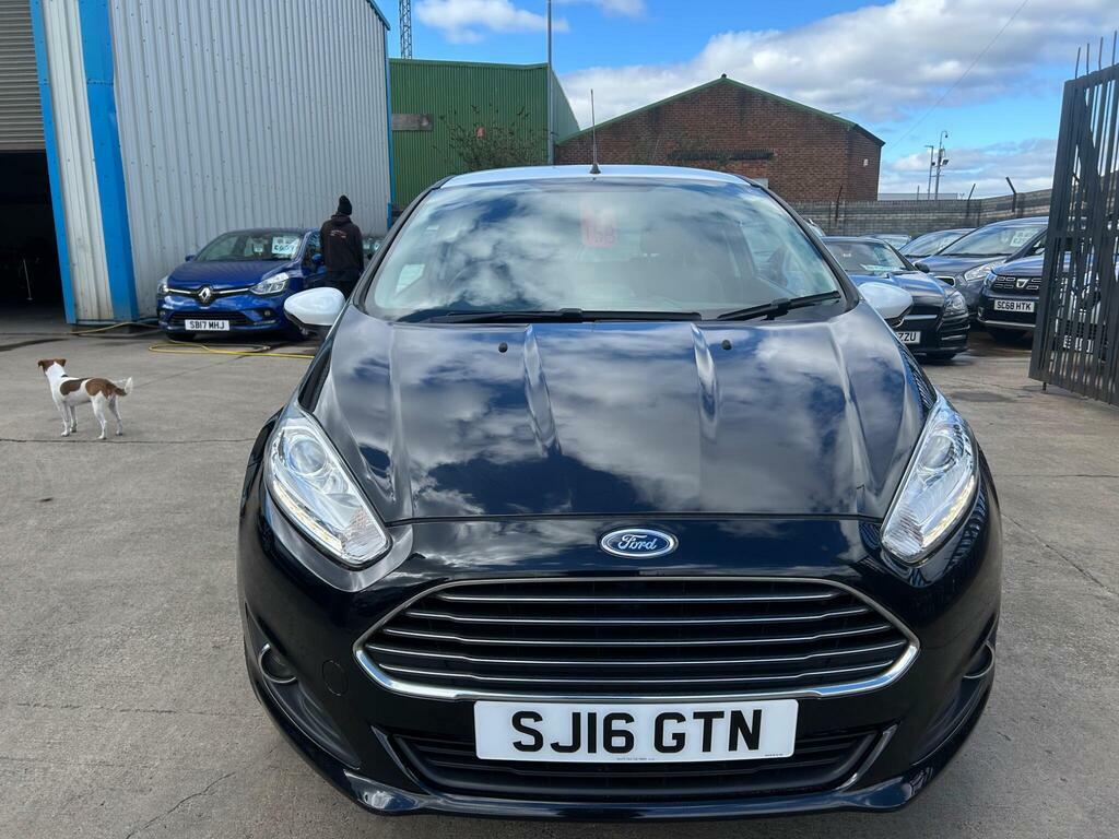 Ford Fiesta 1.25 Zetec Black Edition Euro 6 SJ16GTN Black #2