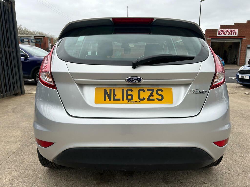 Ford Fiesta 1.25 Zetec Euro 6 NL16CZS Silver #5