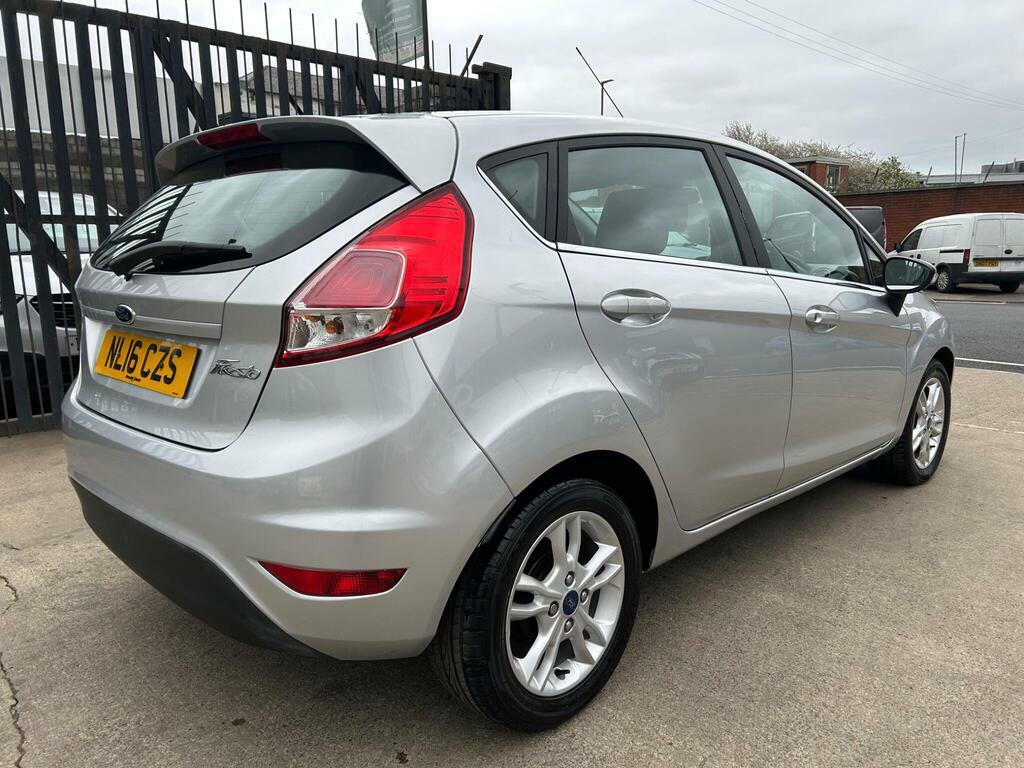 Ford Fiesta 1.25 Zetec Euro 6 NL16CZS Silver #4