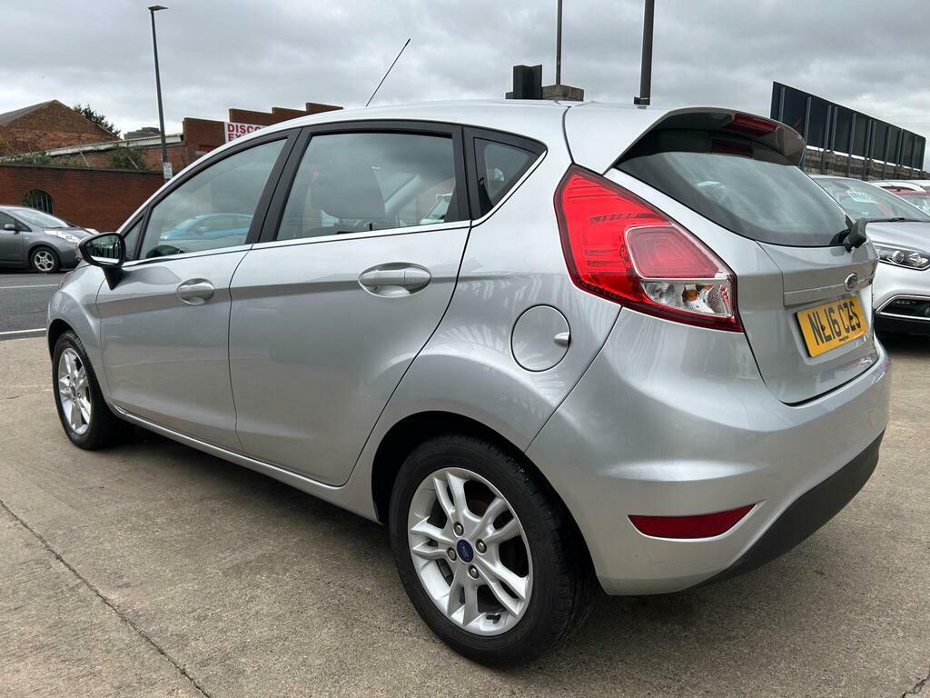 Ford Fiesta 1.25 Zetec Euro 6 NL16CZS Silver #6