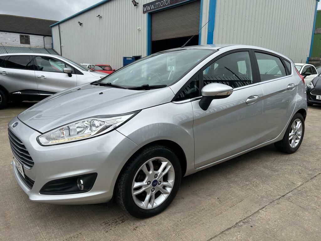 Ford Fiesta 1.25 Zetec Euro 6 NL16CZS Silver #3