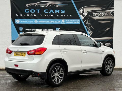 Mitsubishi ASX 1.6D 3 Euro FV66XLY White #2