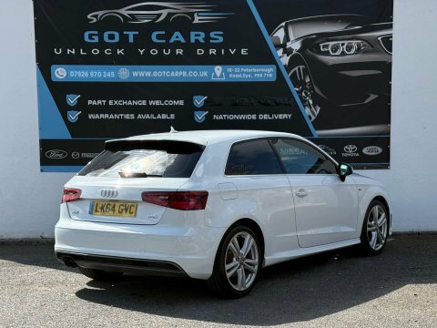 Audi A3 1.4 Tfsi S LK64GVC White #2
