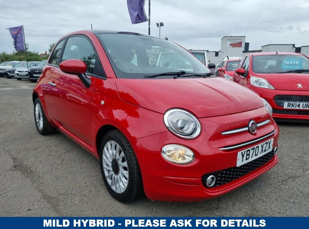 Fiat 500 1.0 Lounge Mhev 69 Bhp Red