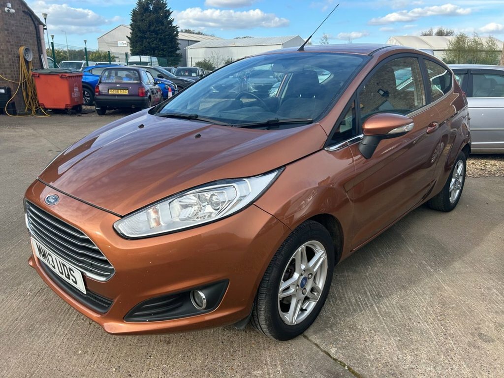 Ford Fiesta 1.0 Zetec Hatchback Euro 5 S S MM13UDS Yellow #2
