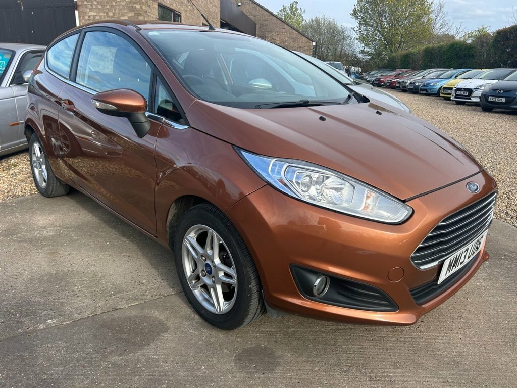 Ford Fiesta 1.0 Zetec Hatchback Euro 5 S S Yellow