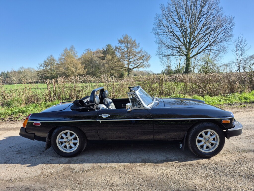 MG MGB Convertible 1980 Black #6