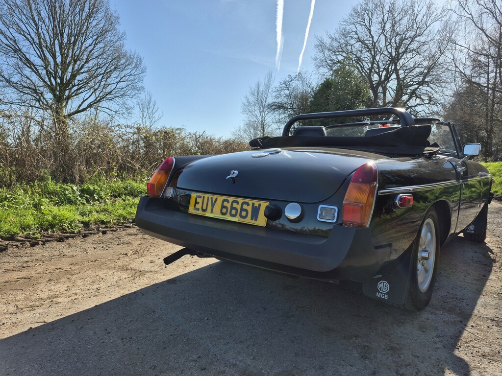 MG MGB Convertible 1980 Black #5