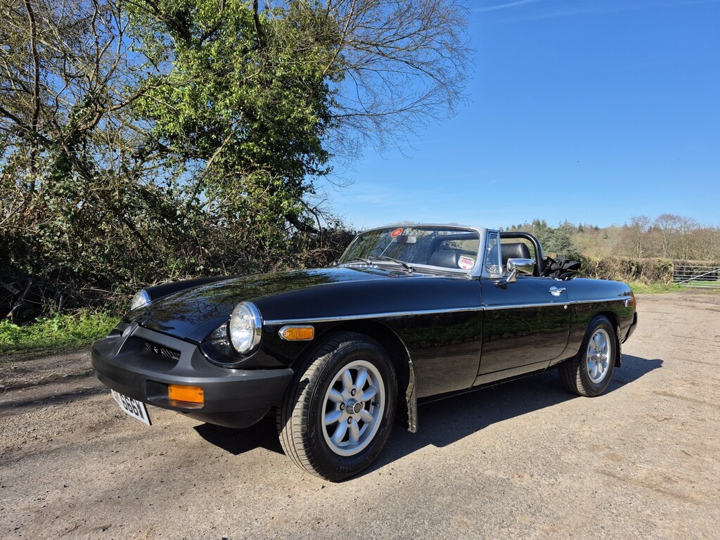 MG MGB Convertible 1980 Black