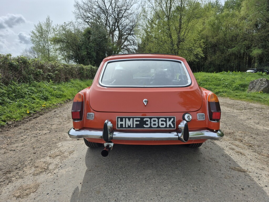 MG MGB GT Coupe 1971 Orange #3