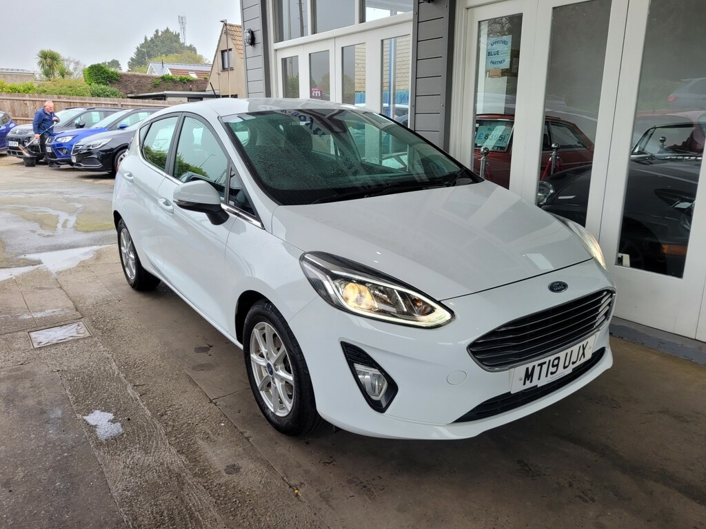 Ford Fiesta Hatchback 1.1 Ti-vct Zetec 201919 MT19UJX White #6