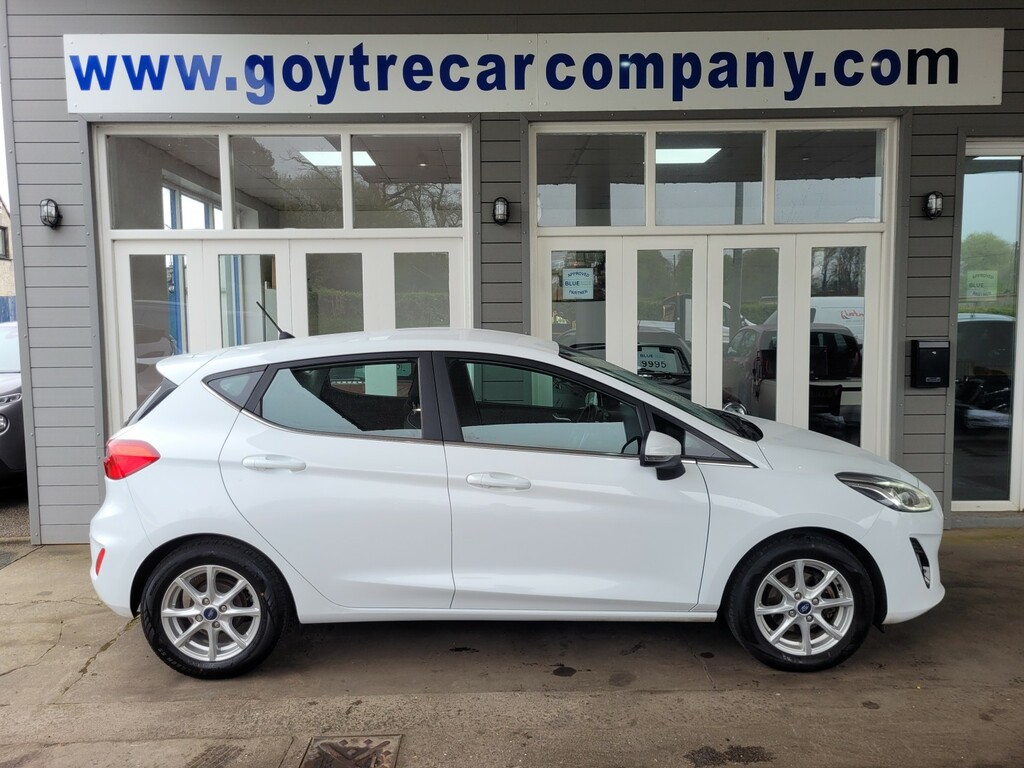 Ford Fiesta Hatchback 1.1 Ti-vct Zetec 201919 MT19UJX White #5