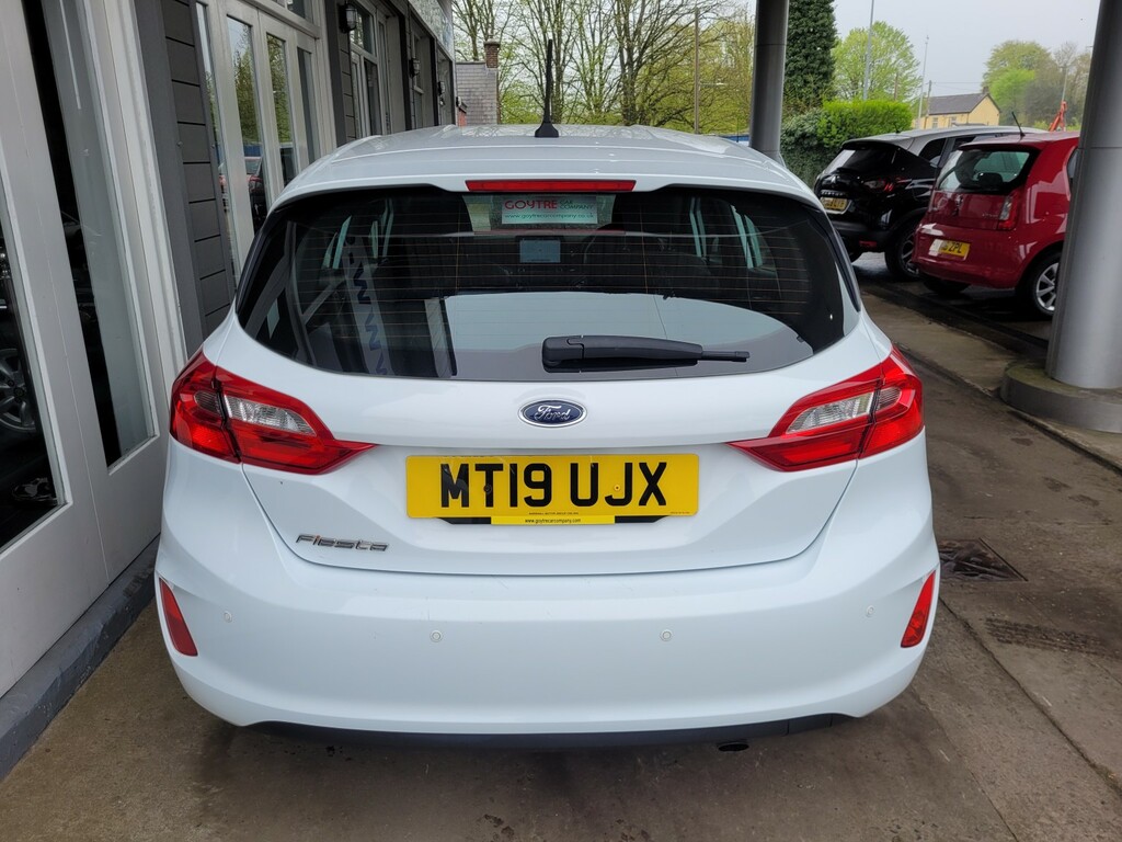 Ford Fiesta Hatchback 1.1 Ti-vct Zetec 201919 MT19UJX White #3