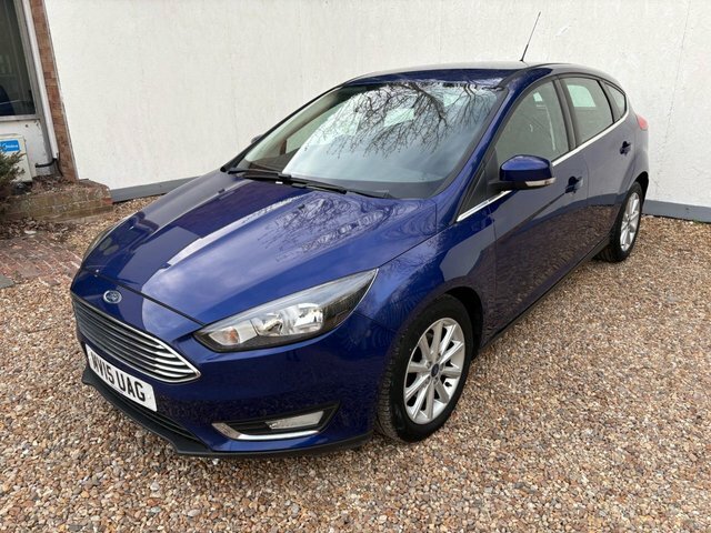 Ford Focus 1.6 Tdci Titanium Hatchback Euro Blue #2