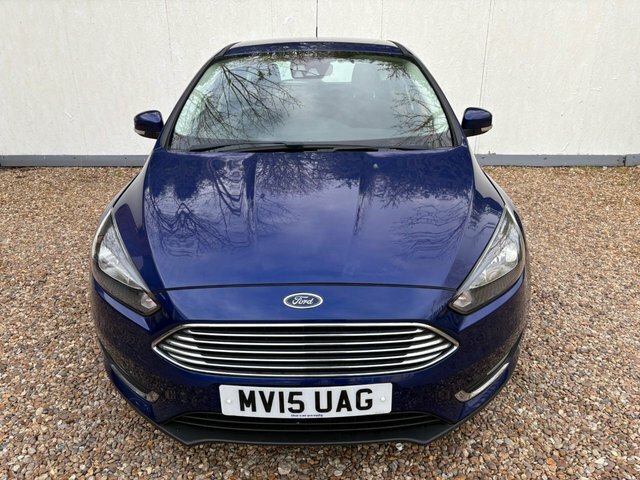 Ford Focus 1.6 Tdci Titanium Hatchback Euro Blue #4