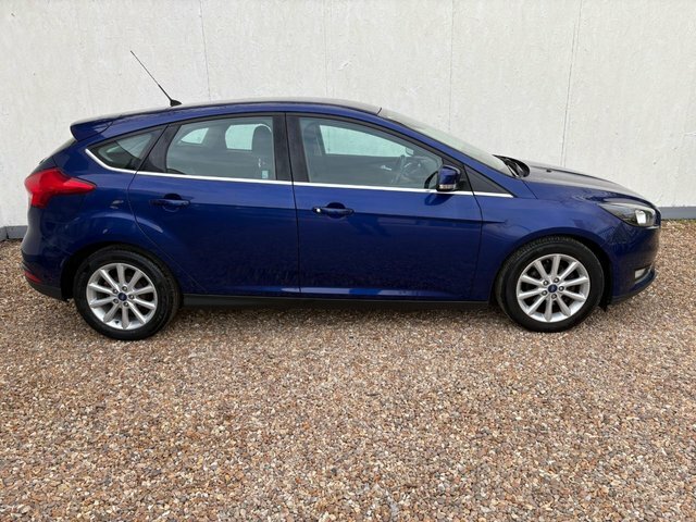 Ford Focus 1.6 Tdci Titanium Hatchback Euro Blue #6