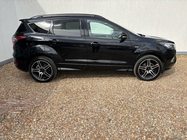 Ford Kuga 2.0 Tdci Ecoblue St-line Suv Eur YK18KAH Black #6