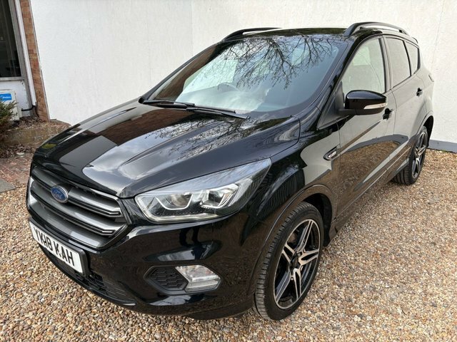Ford Kuga 2.0 Tdci Ecoblue St-line Suv Eur YK18KAH Black #2