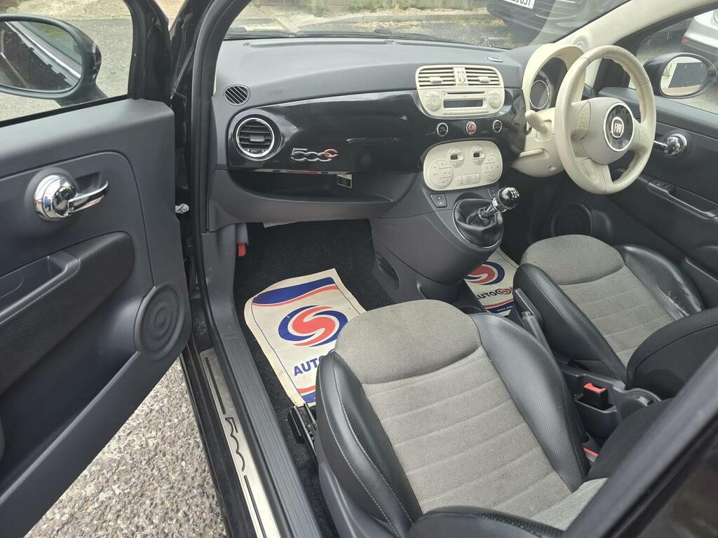Fiat 500C Convertible 0.9 Twinair Lounge Euro 5 Ss 2 Black #6