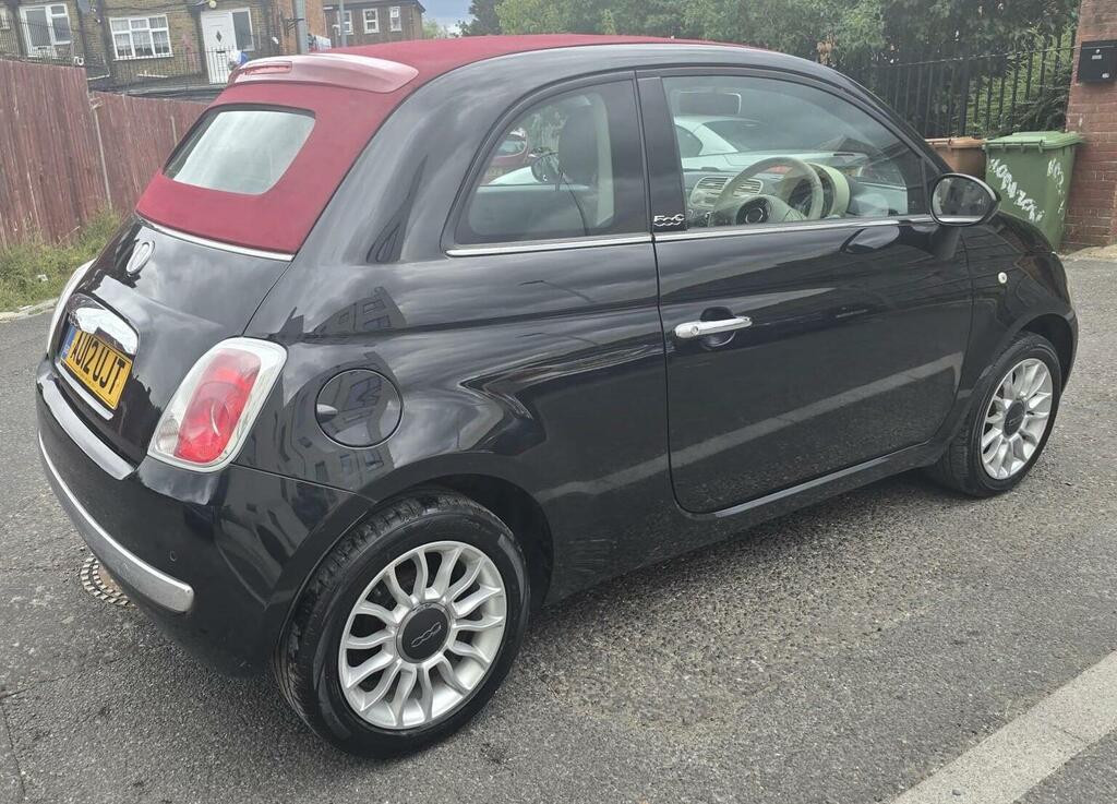Fiat 500C Convertible 0.9 Twinair Lounge Euro 5 Ss 2 Black #5