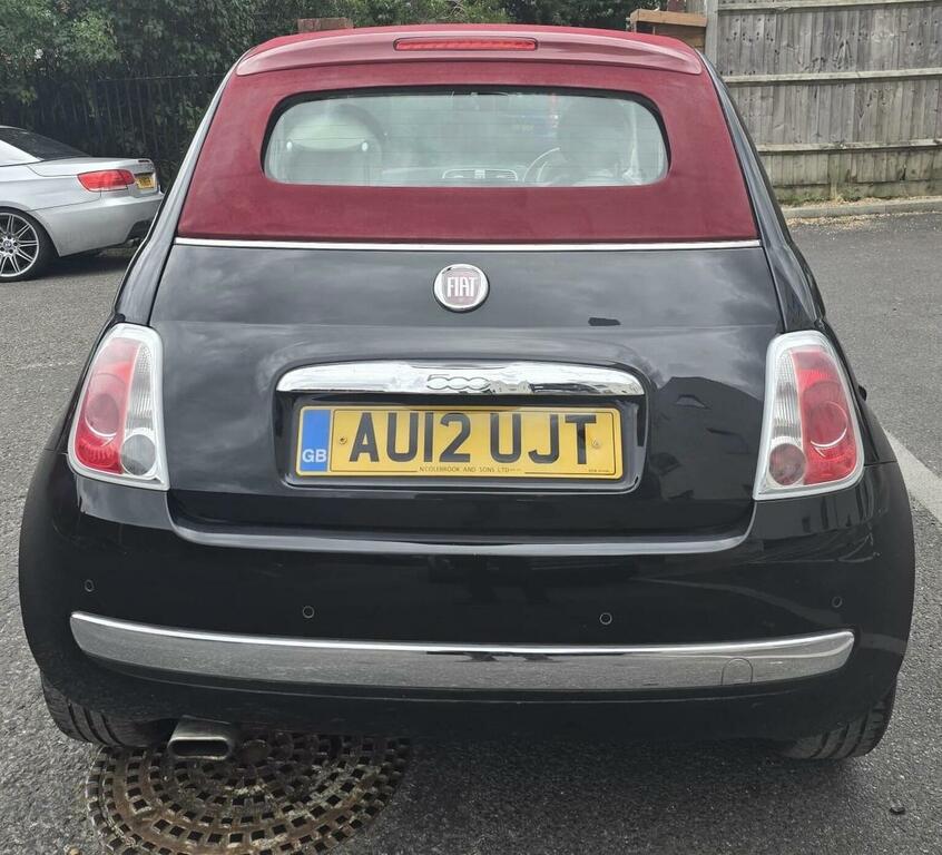 Fiat 500C Convertible 0.9 Twinair Lounge Euro 5 Ss 2 Black #4