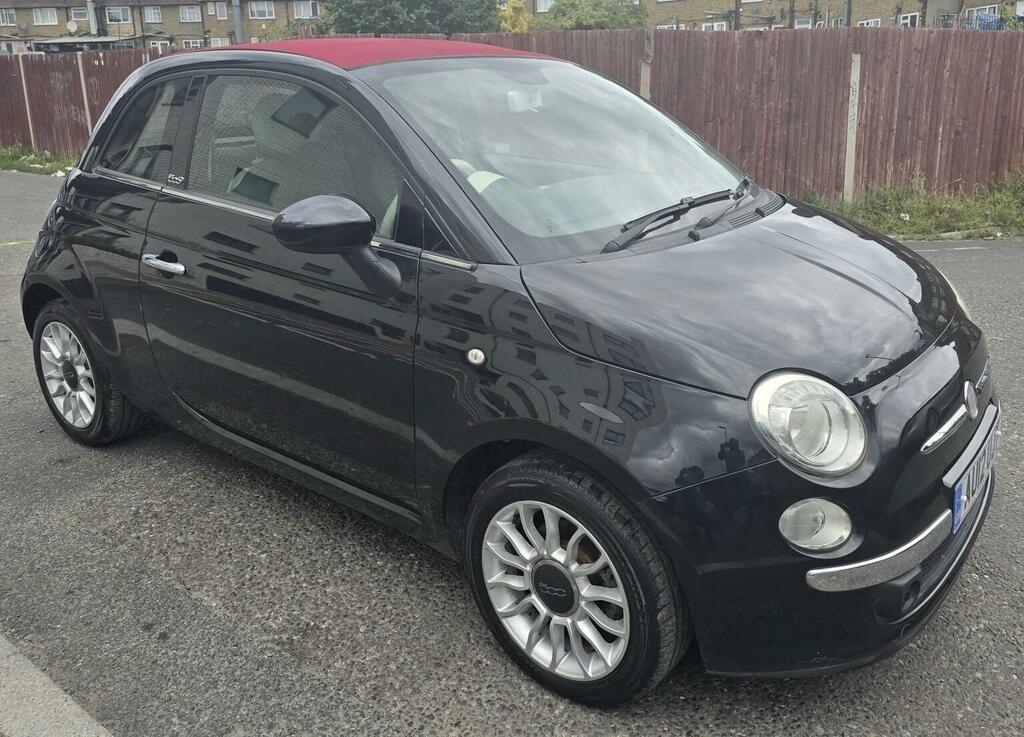 Fiat 500C Convertible 0.9 Twinair Lounge Euro 5 Ss 2 Black