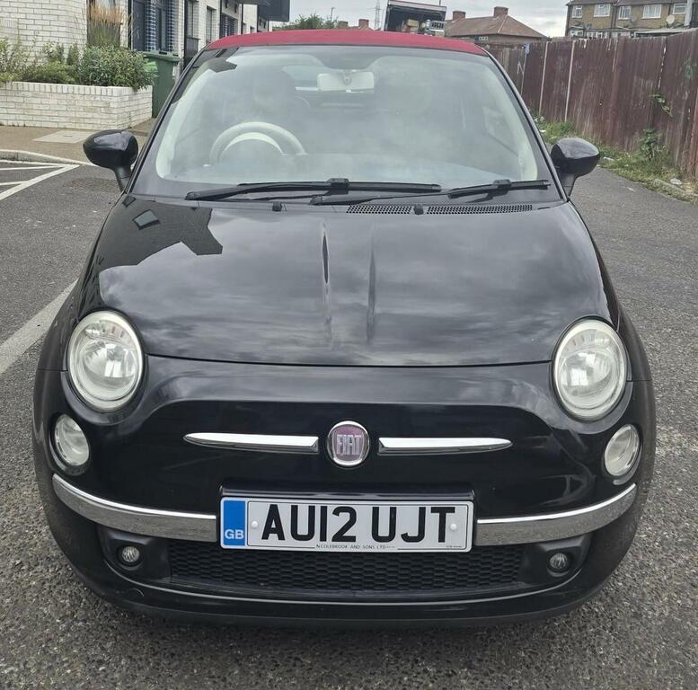Fiat 500C Convertible 0.9 Twinair Lounge Euro 5 Ss 2 Black #2