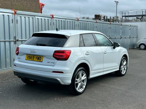 Audi Q2 Tfsi S Line VN69YWD White #5