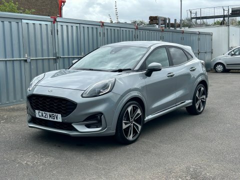 Ford Puma St-line X Mhev Silver