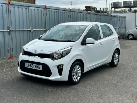 Kia Picanto 2 Rear Parking White