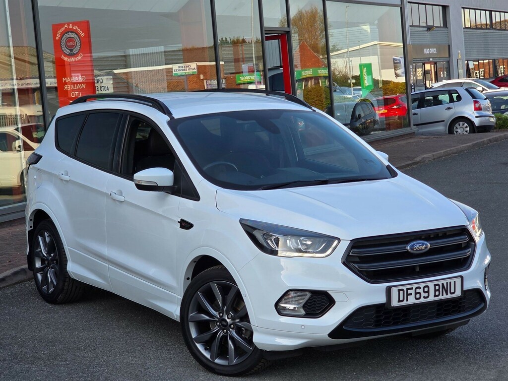 Ford Kuga 2.0 Tdci Ecoblue St-line Euro 6 Ss DF69BNU White #4
