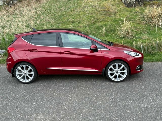 Ford Fiesta 1.0T Ecoboost Gpf Vignale Hatchback Aut ST69XPW Red #2