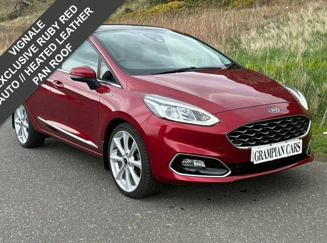 Ford Fiesta 1.0T Ecoboost Gpf Vignale Hatchback Aut Red
