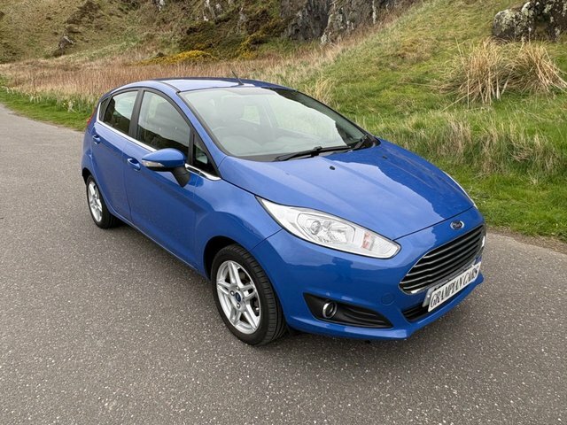 Ford Fiesta 1.6 Zetec Hatchback Powershift Euro 5 Blue #2