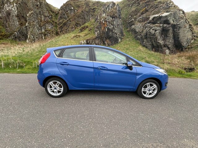 Ford Fiesta 1.6 Zetec Hatchback Powershift Euro 5 Blue #5