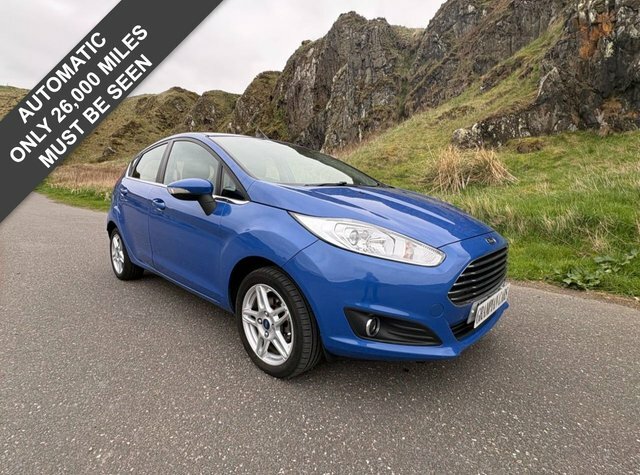 Ford Fiesta 1.6 Zetec Hatchback Powershift Euro 5 Blue