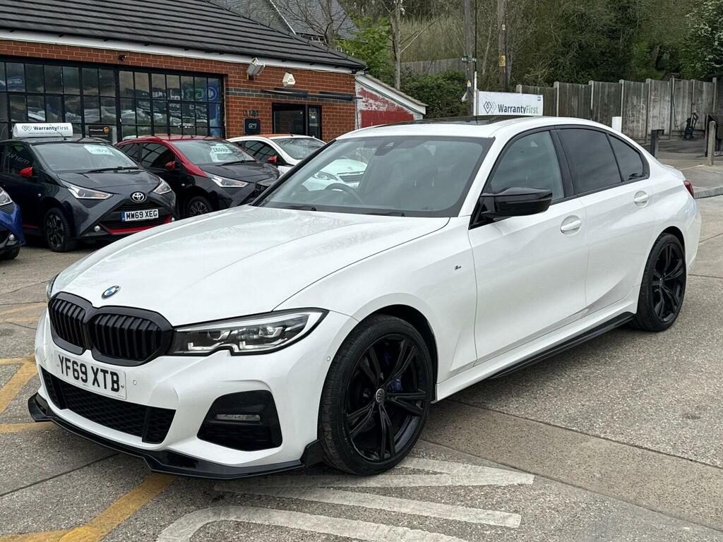 BMW 3 Series Saloon 2.0 320D M Sport Xdrive Euro 6 Ss 4 YF69XTB White #2
