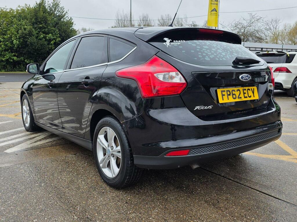 Ford Focus Hatchback 1.6 Tdci Zetec Euro 5 Ss 201262 FP62ECY Black #5