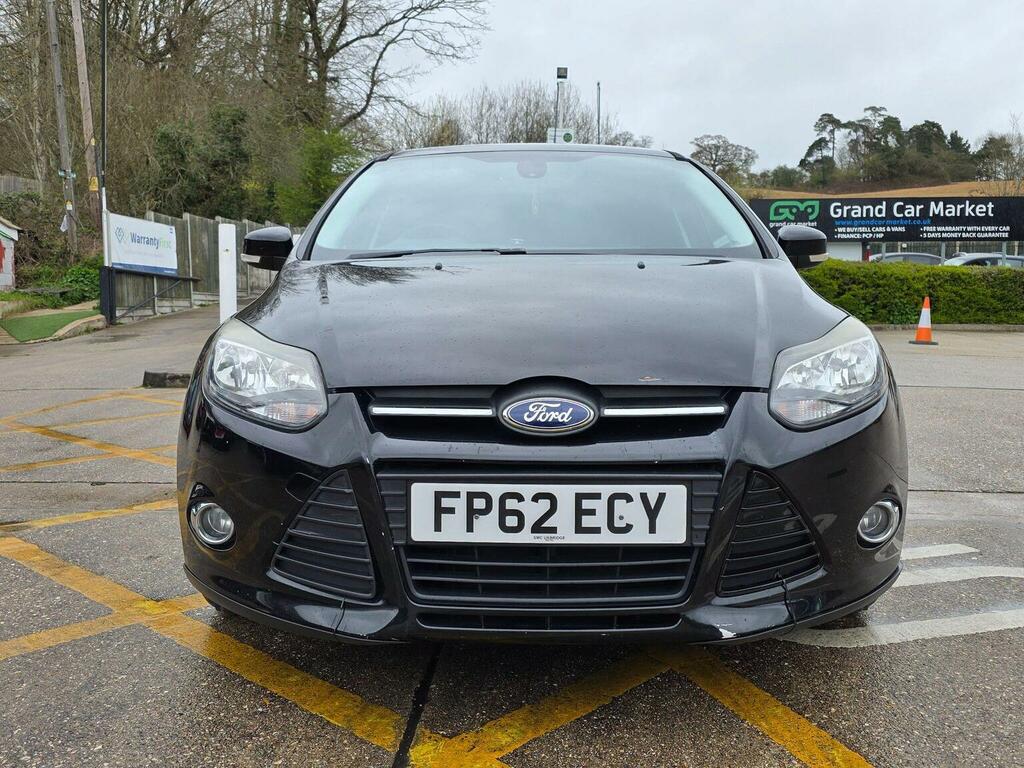 Ford Focus Hatchback 1.6 Tdci Zetec Euro 5 Ss 201262 FP62ECY Black #2