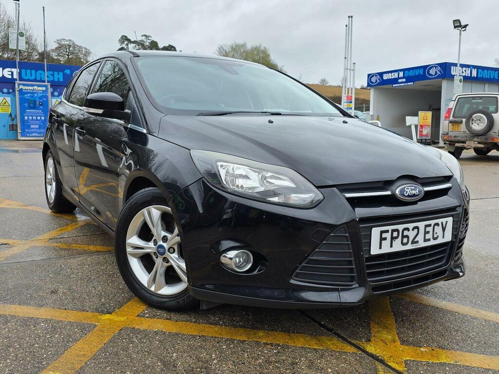 Ford Focus Hatchback 1.6 Tdci Zetec Euro 5 Ss 201262 Black