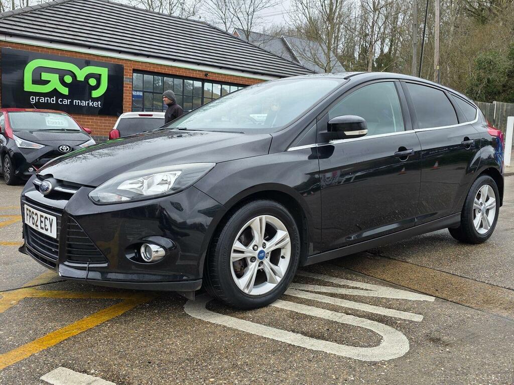 Ford Focus Hatchback 1.6 Tdci Zetec Euro 5 Ss 201262 FP62ECY Black #4