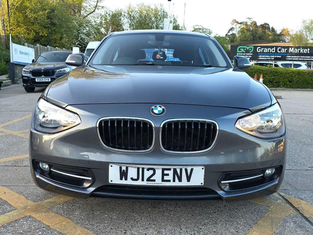 BMW 1 Series Hatchback 1.6 116I Sport Euro 5 Ss 201212 WJ12ENV Grey #4
