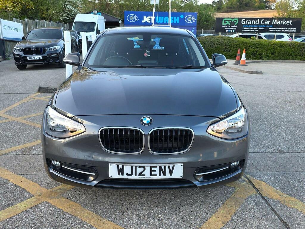 BMW 1 Series Hatchback 1.6 116I Sport Euro 5 Ss 201212 WJ12ENV Grey #6
