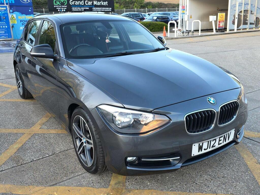 BMW 1 Series Hatchback 1.6 116I Sport Euro 5 Ss 201212 WJ12ENV Grey #5
