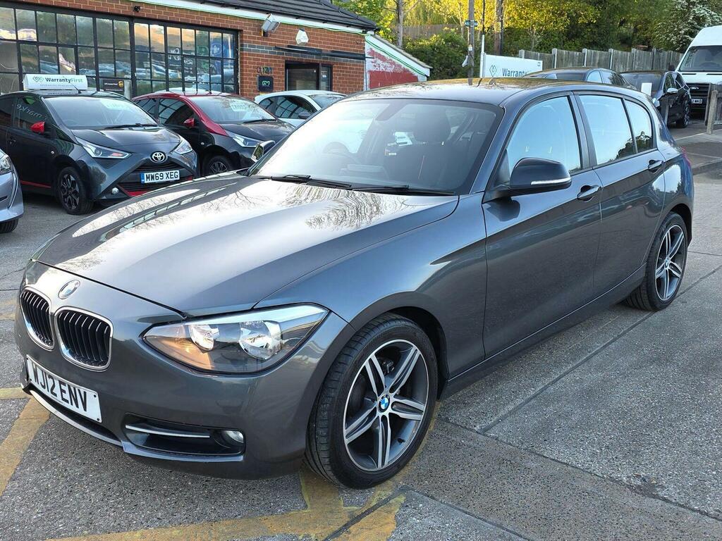 BMW 1 Series Hatchback 1.6 116I Sport Euro 5 Ss 201212 WJ12ENV Grey #2